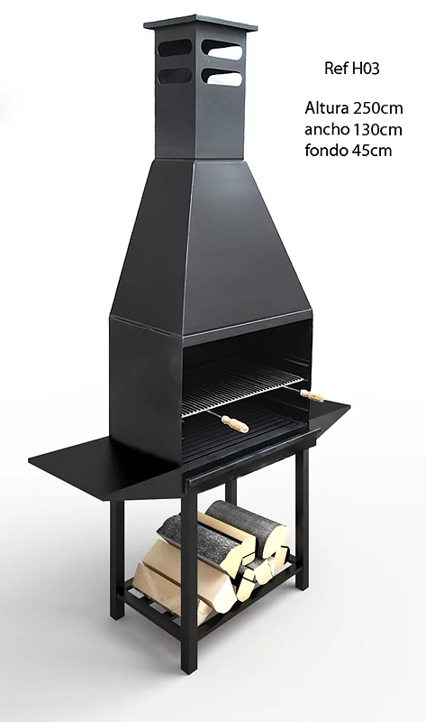 Barbacoa de hierro