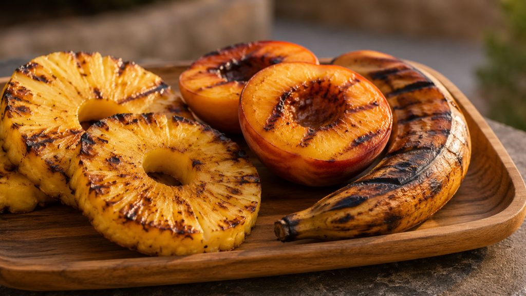 Fruta-cocinada-en-barbacoa